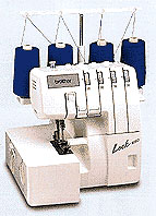 Serger sewing machine threading lessons
