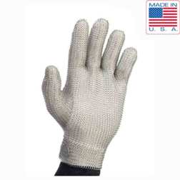 Steel Mesh Products Safety Glove - NO FABRIC STRAP