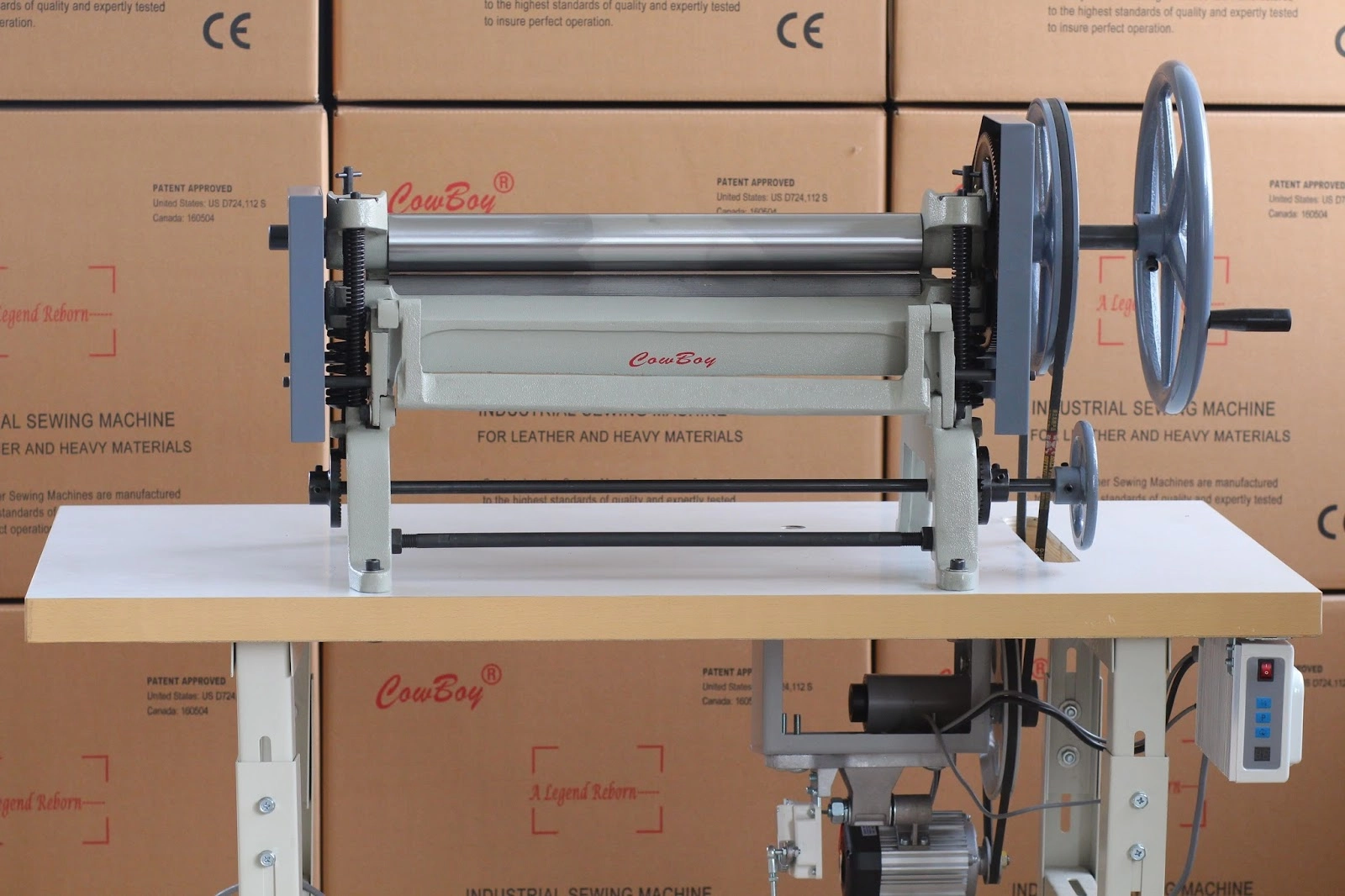 Cowboy CB8020 Leather Splitting Machine - Up to 20 Inches